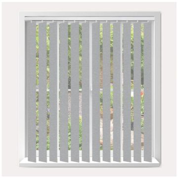 Vogue Nordic Asc Silver Vertical Blind  