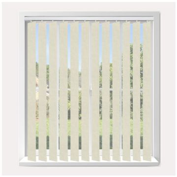 Vogue Reflection Fr Ecru Vertical Blind  
