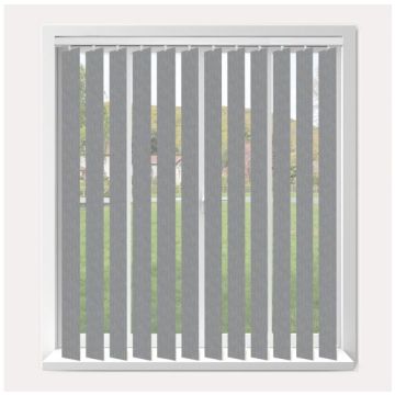 Vogue Ribbons Asc Pewter Vertical Blind  