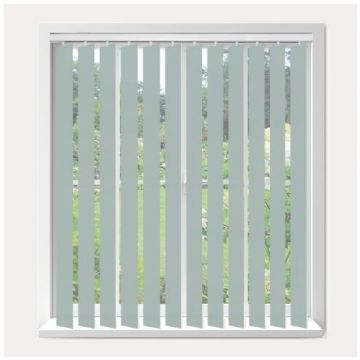 Vogue Splash Duck Egg Vertical Blind  