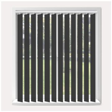 Vogue Splash Noir Vertical Blind  
