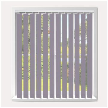 Vogue Splash Sloe Vertical Blind  