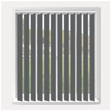 Vogue Topaz Graphite Vertical Blind  