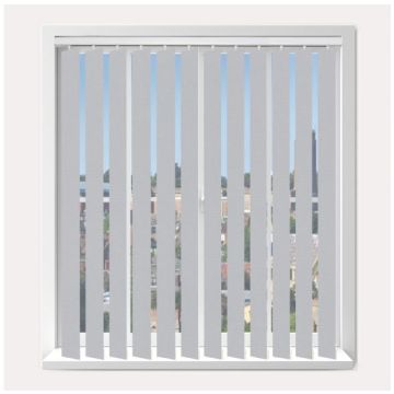 Vogue Topaz Silver Vertical Blind  