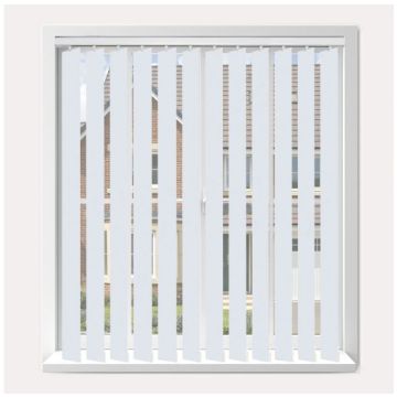 Vogue Urban Fr Bright White Vertical Blind  