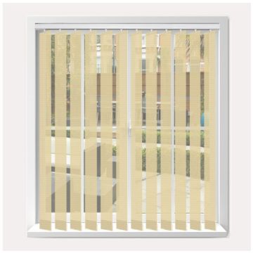 Vogue Voile Cream Vertical Blind  