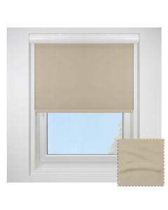 Banlight Duo Fr Blackout Beige Blockout Roller Blind