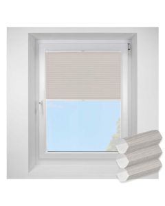 Tribeca Stone FITtoFRAME Honeycomb Pleated Blind