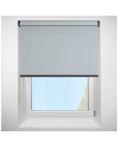 Polaris Cloud Grip Fit Roller Blind with Anthracite Cassette