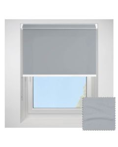 Polaris Grey Grip Fit Roller Blind