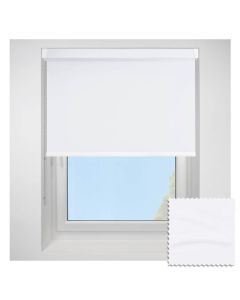 Polaris Pure White Grip Fit Roller Blind