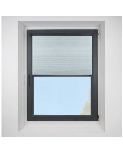 Intu Hive Deluxe Blackout Sky Pleated Blind With Anthracite Cassette