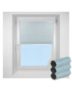 Intu Hive Deluxe Blackout Sky Pleated Blind