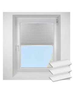 Intu Micro Ribbons Asc White Pleated Blind