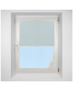 Hive Gratia Sky Perfect Fit Pleated Blinds with Cream Frame
