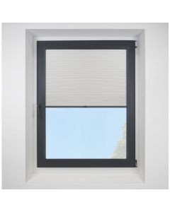 Hive Gratia Swan Perfect Fit Pleated Blinds with Anthracite Frame