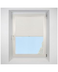 Hive Gratia Swan Perfect Fit Pleated Blinds with Cream Frame