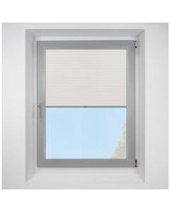 Hive Gratia Swan Perfect Fit Pleated Blinds with Silver Frame