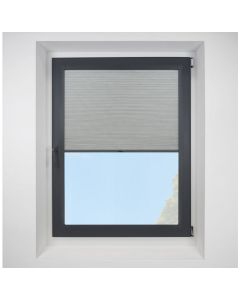 Silkweave ash Perfect Fit RollerPleated Blind