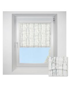 Swedish Silver Birch Perfect Fit Chain Operated Roller Blind