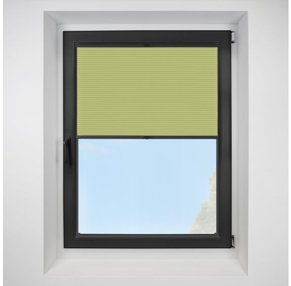 Blenheim Blackout Lime FITtoFRAME Honeycomb Pleated Blind
