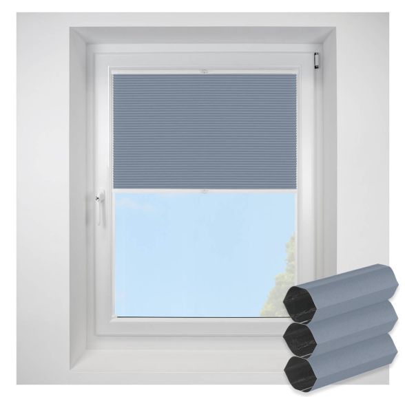 Lexington Blackout Sky FITtoFRAME Honeycomb Pleated Blind