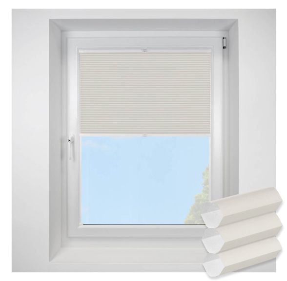 Lexington Cream FITtoFRAME Honeycomb Pleated Blind