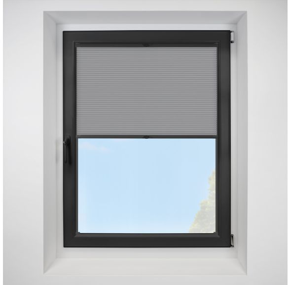 Lexington Grey FITtoFRAME Honeycomb Pleated Blind