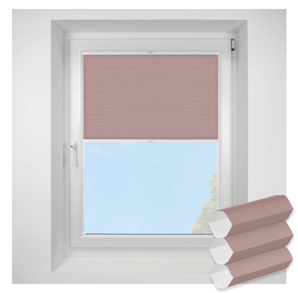 Lexington orchid FITtoFRAME Honeycomb Pleated Blind Lexington orchid FITtoFRAME Honeycomb Pleated Blind