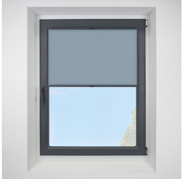 Lexington Sky FITtoFRAME Honeycomb Pleated Blind with Anthracite Frame