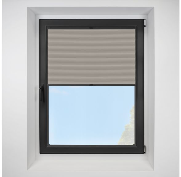 Tribeca Blackout Camel FITtoFRAME Honeycomb Pleated Blind