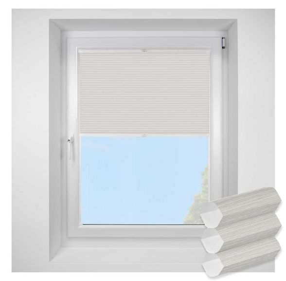 Tribeca Oatmeal FITtoFRAME Honeycomb Pleated Blind
