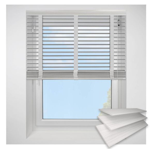 Fauxwood Blind Arctic Oak