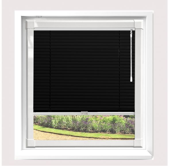 Black Perfect Fit Venetian Blind