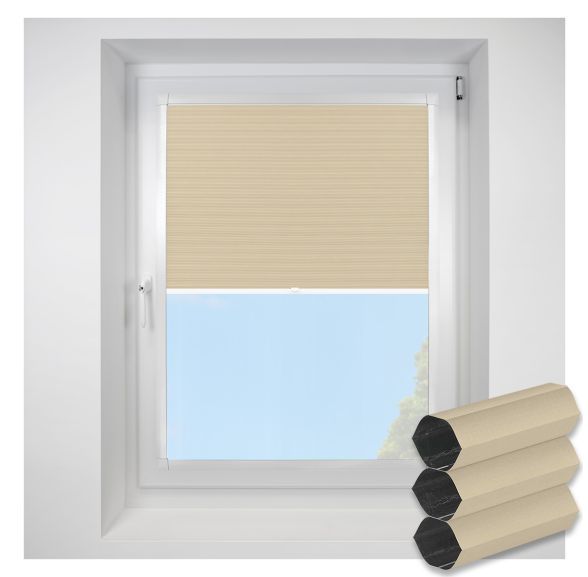 Hive Blackout barley Perfect Fit RollerPleated Blind