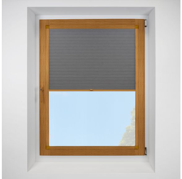 Hive Blackout black Perfect Fit RollerPleated Blind Hive Blackout black Perfect Fit RollerPleated Blind