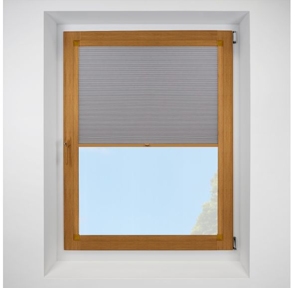 Hive Blackout concrete Perfect Fit RollerPleated Blind