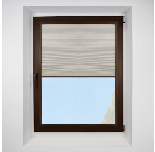 Blackout Fr swan Perfect Fit RollerPleated Blind