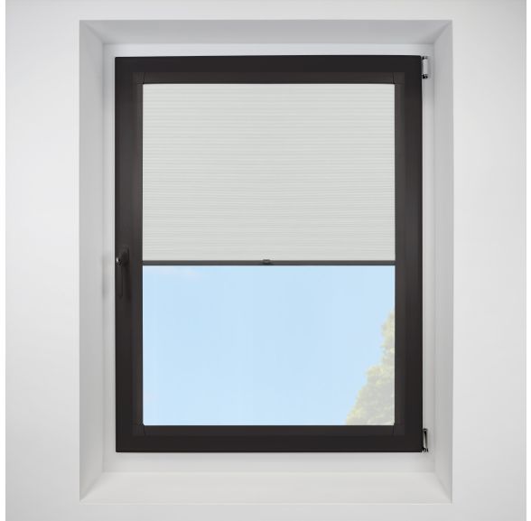 Blackout Fr white Perfect Fit RollerPleated Blind