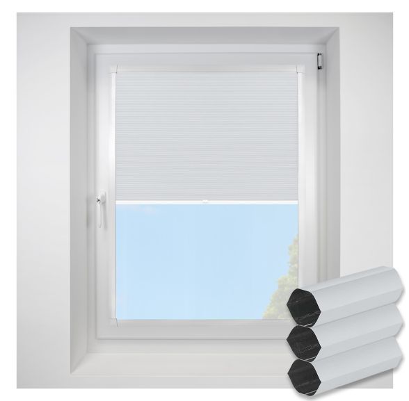 Hive Blackout white Perfect Fit RollerPleated Blind
