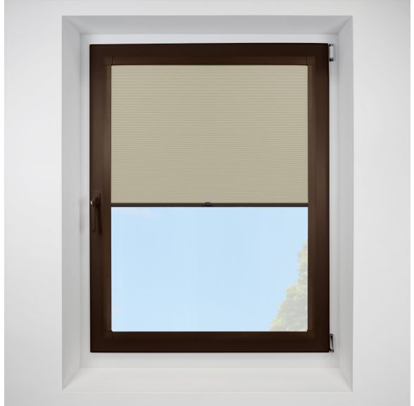 Celeste cream Perfect Fit RollerPleated Blind