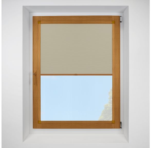 Celeste cream Perfect Fit RollerPleated Blind