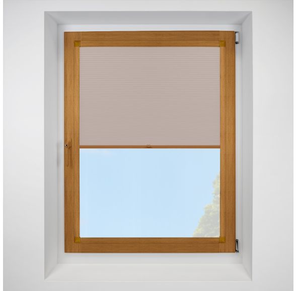 Celeste cream Perfect Fit RollerPleated Blind