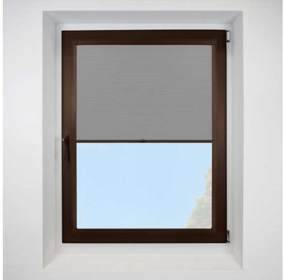 Celeste silver Perfect Fit RollerPleated Blind