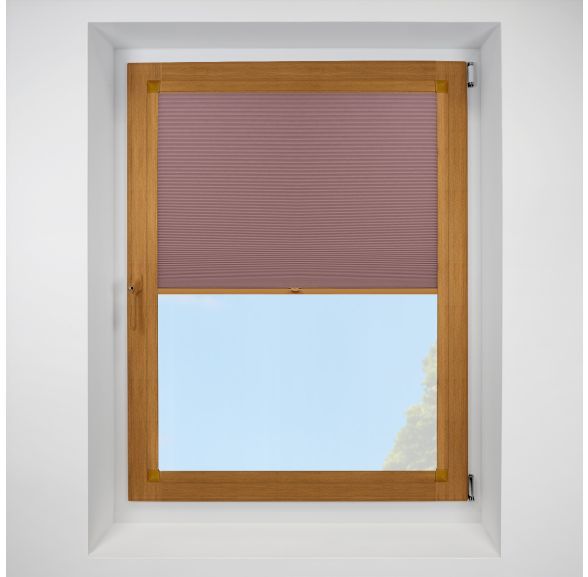 Celeste tuscanred Perfect Fit RollerPleated Blind