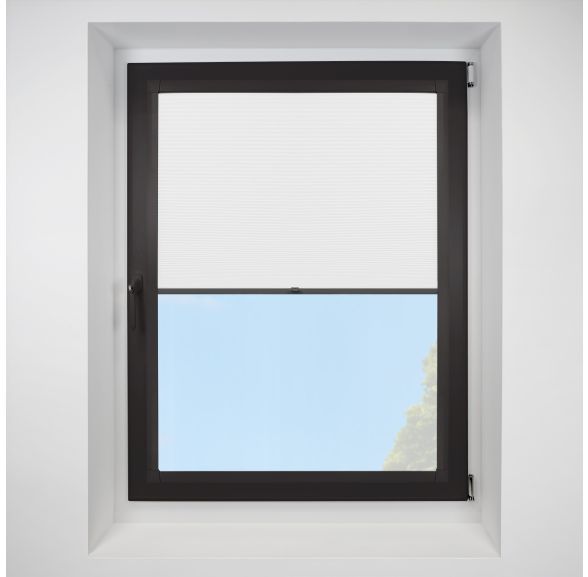 Celeste white Perfect Fit RollerPleated Blind