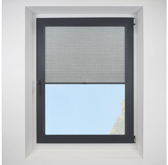 Deluxe Blackout dove Perfect Fit RollerPleated Blind