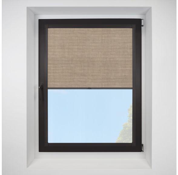 Deluxe Blackout mauve Perfect Fit RollerPleated Blind