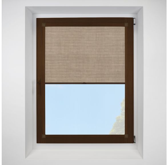 Deluxe Blackout mauve Perfect Fit RollerPleated Blind