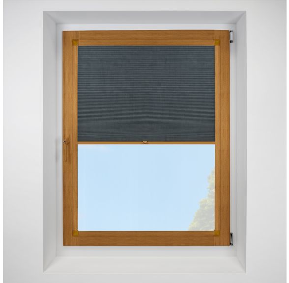 Deluxe Blackout onyx Perfect Fit RollerPleated Blind